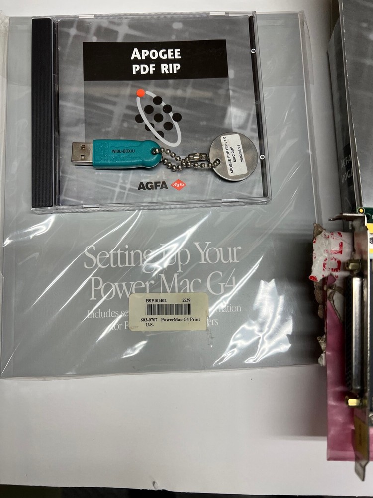 AGFA Apogee v 2.1 Rip Mac G4