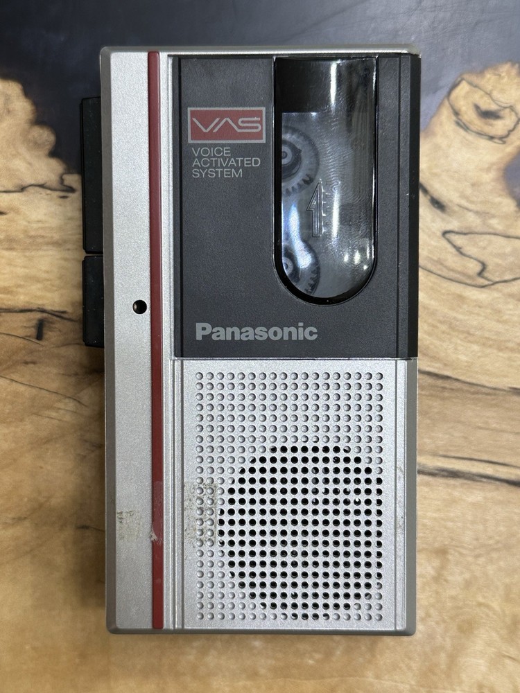 Vintage Panasonic Model RN-185 Microcassette Pocket Recorder Tested Working