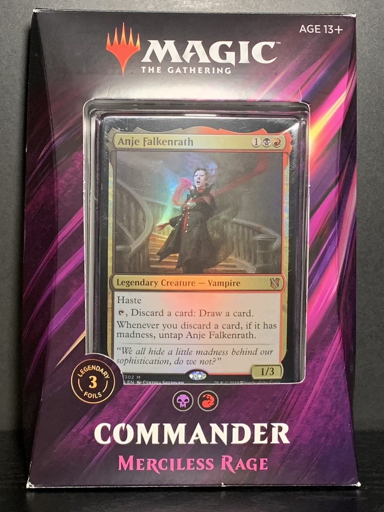 Magic The Gathering: Merciless Rage Precon Commander Deck