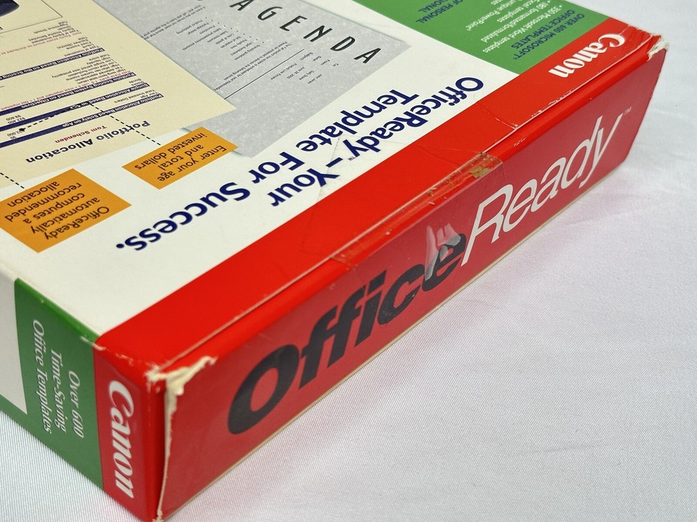 Canon OfficeReady PC CD Templates MS Word Excel PowerPoint Business Documents