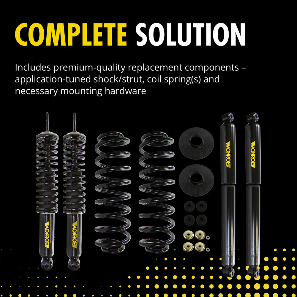 Air Spring to Coil Spring Conversion Kit Monroe fits 11-15 Jeep Grand Cherokee