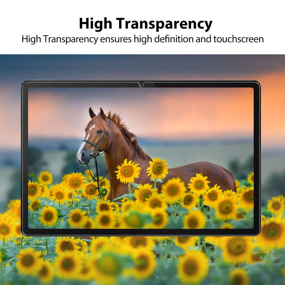 (2 Pack) For Lenovo Tab K11 Screen Protector HD Tempered Glass 9H Case Friendly
