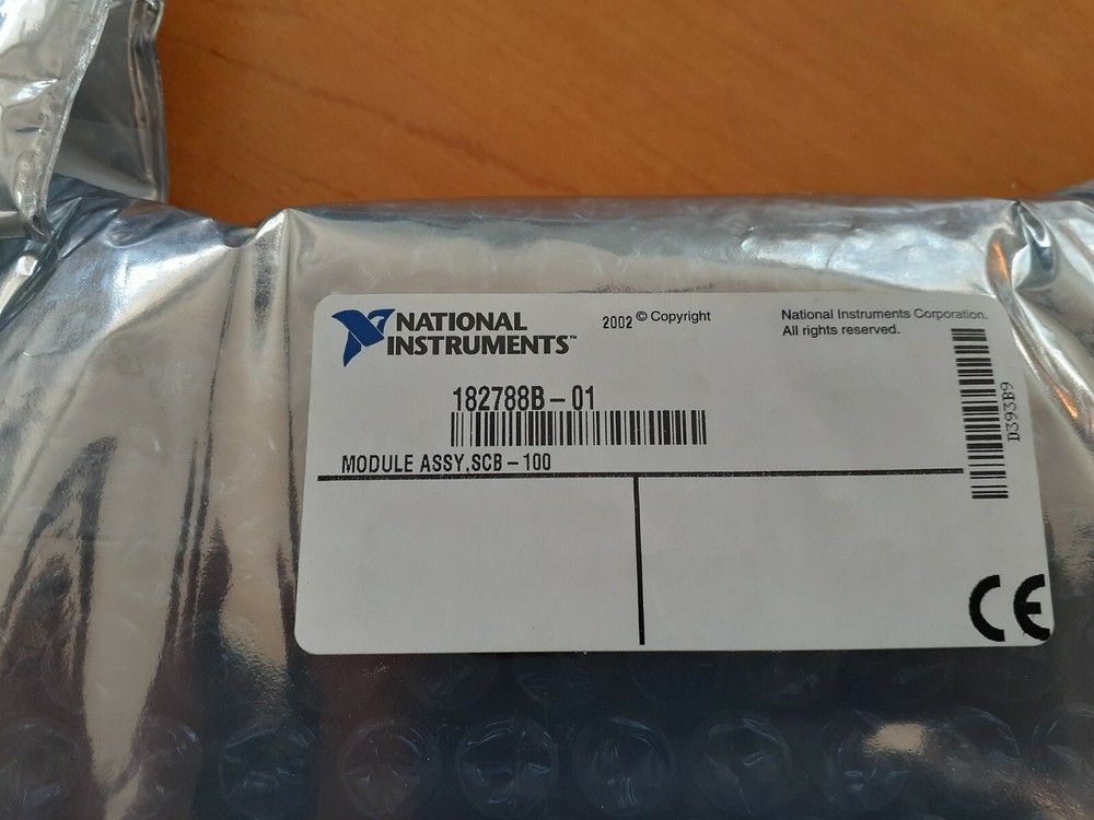 NI PXI6508 module, connector block and cable