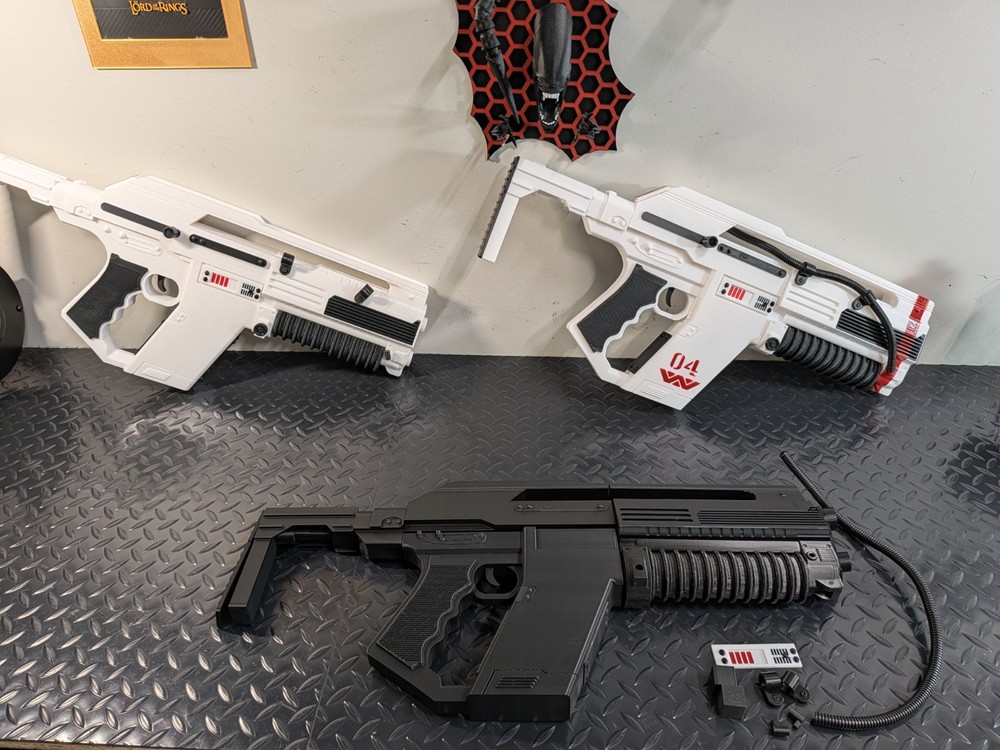 M44 Pulse Rifle - Alien Romulus - 3D Printed - DIY UNPAINTED