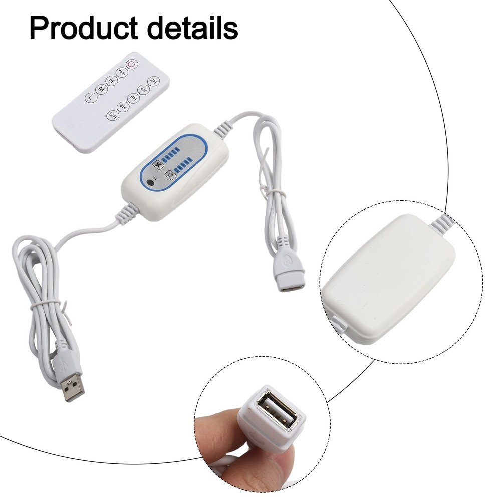 For USB Powered Devices Timer Switch 4 Speed Adjustable Extension Cable