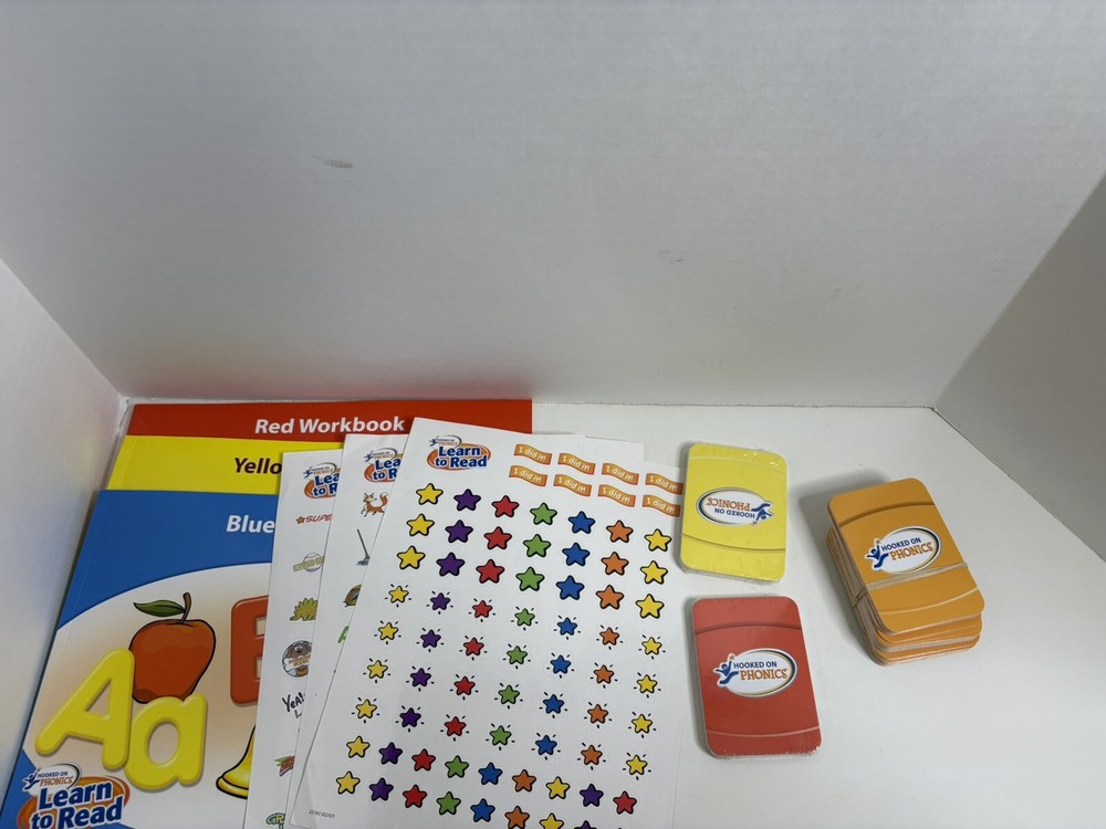 New open box Hooked On Phonics Pre-K Learn to Read Edition Program 3-4 Years