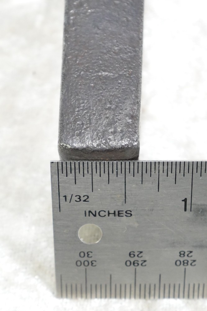 Old 5/8" Square Face & Pole Blacksmith Backing-Out Punch RR Spike Driver Maul