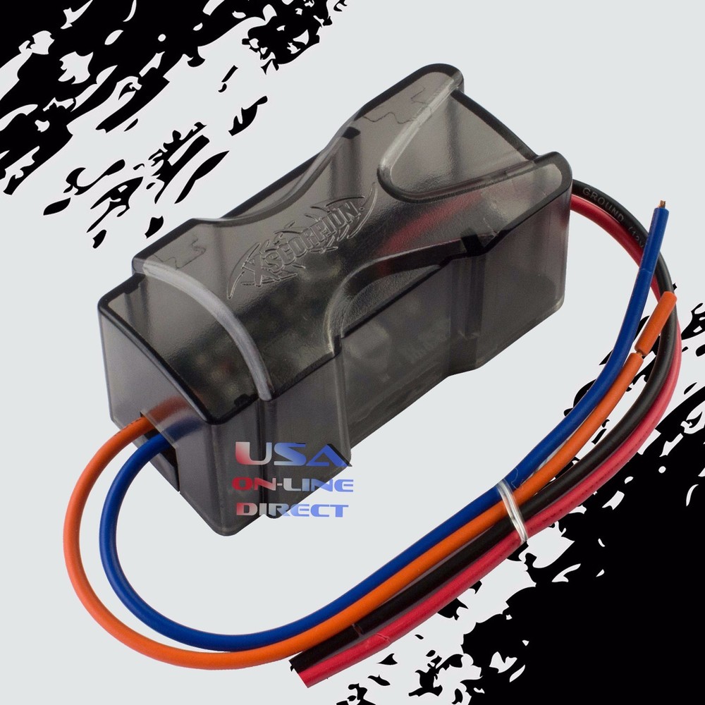 2x Car Audio Stereo Pop Eliminator Stop Remote Amplifier Turn On Trigger Module