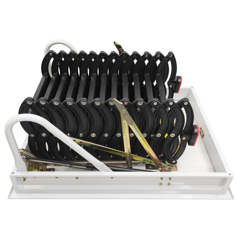1 PC 70*90cm Attic Loft Ceiling Retractable Folding Ladder Max 3M/9.8 ft