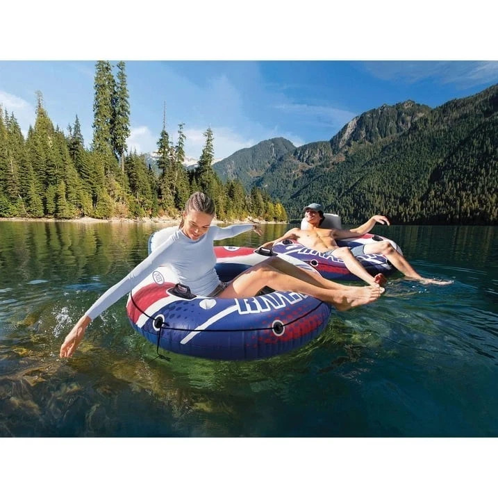 Intex River Run Two-Pack Floats Red/White/Blue
