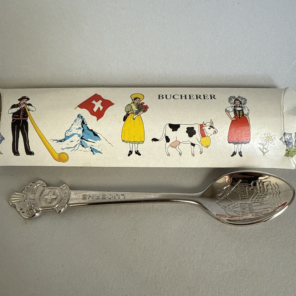 Vintage Butcherer Spoon Souvenir