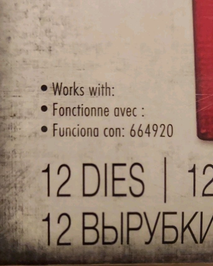 Sizzix Thinlits Retro Oven by Jim Holtz 12 dies Ellison Scrapbooking 665558