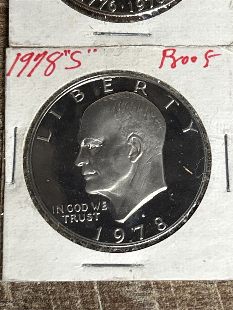 1976s-1979s proof eisenhower dollars