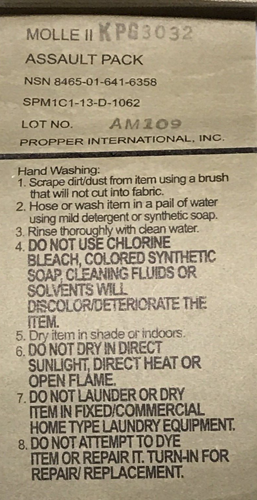 MULTICAM SCORPION Assault Pack 3 Day USGI