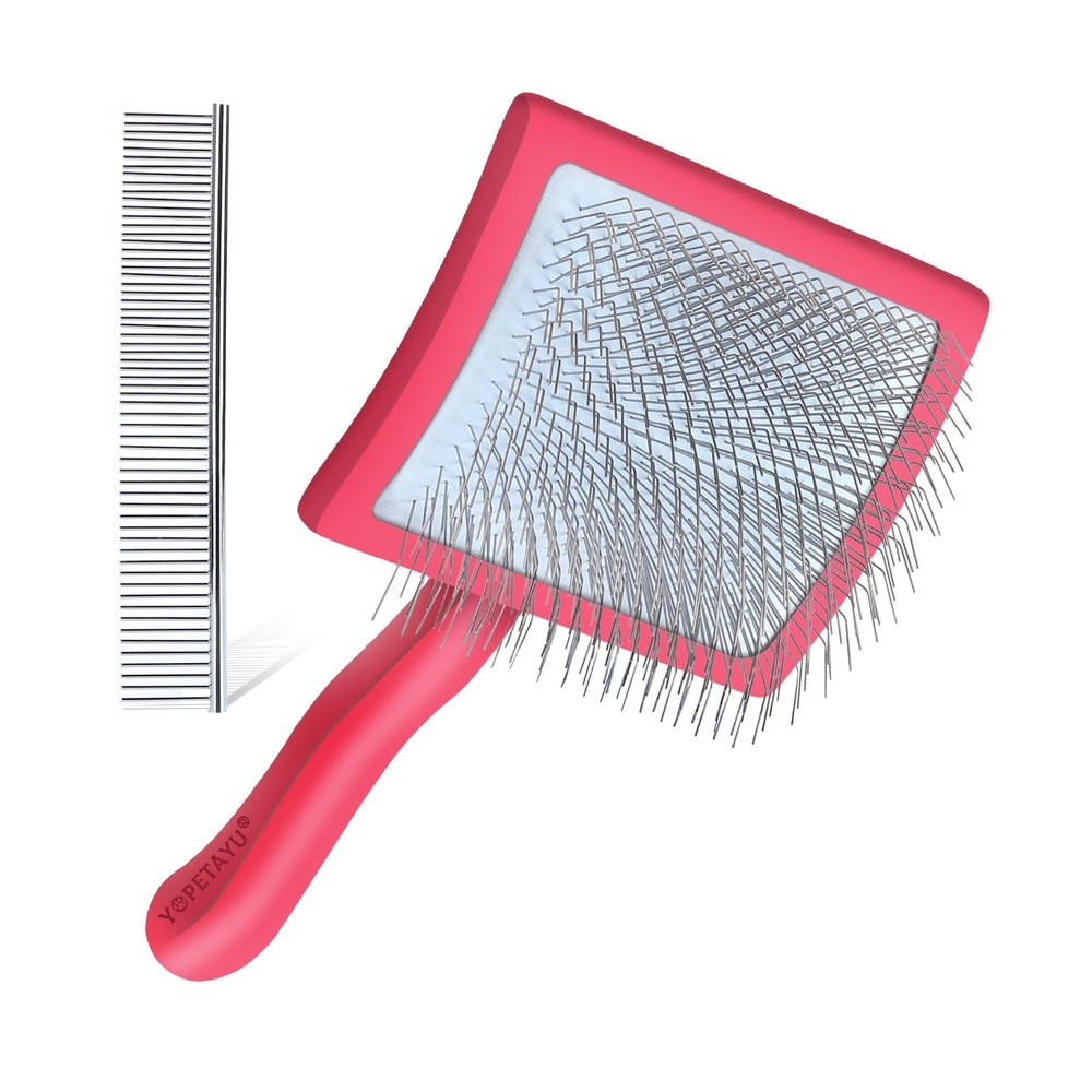 Dog Slicker Brush for Shedding and Grooming Medium or Long Haired C... Fast Ship