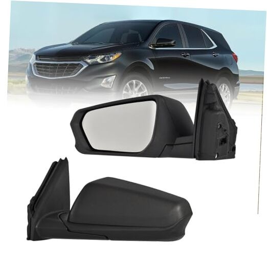 Side mirror assembly replacement, left side mirror assembly replacement, right