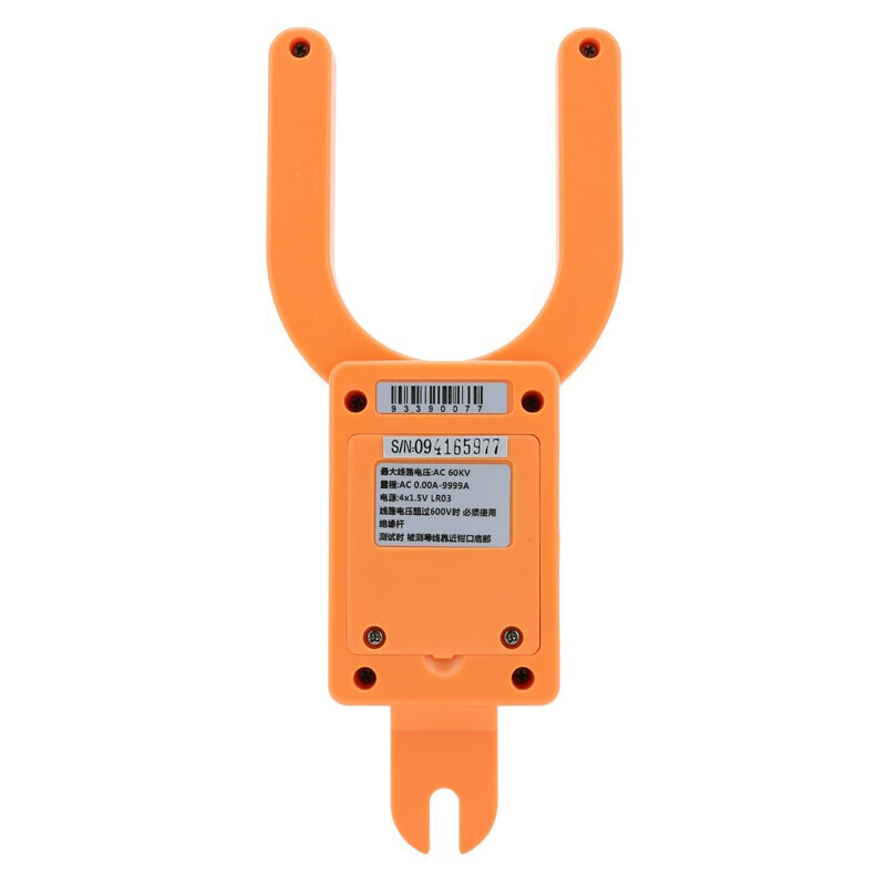 VICTOR 9000E Wireless High/Low Voltage Fork Ammeter Current Tester