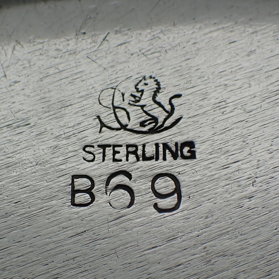 Round Box Sterling Silver Frank Smith No Mono