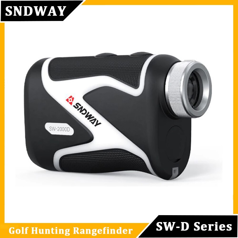 SNDWAY 6X 2000M Laser Golf Range Finder Slope Flag-locking Speed Angle Meter