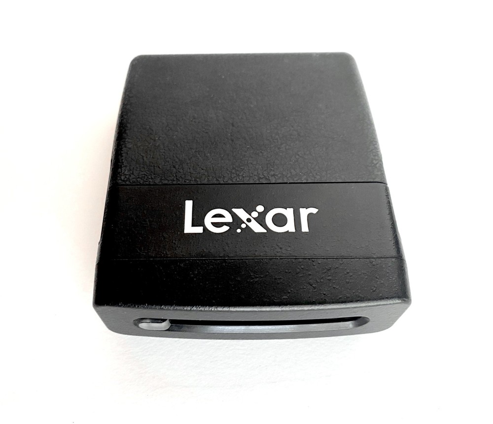 PHOTOGRAPHERS! Lexar Firewire 800 compact Flash Card Reader with cable. Tested!