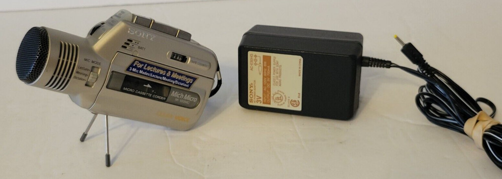 Sony Clear Voice Mic'n Micro M-100MC Micro Cassette Recorder (READ DESCRIPTION)