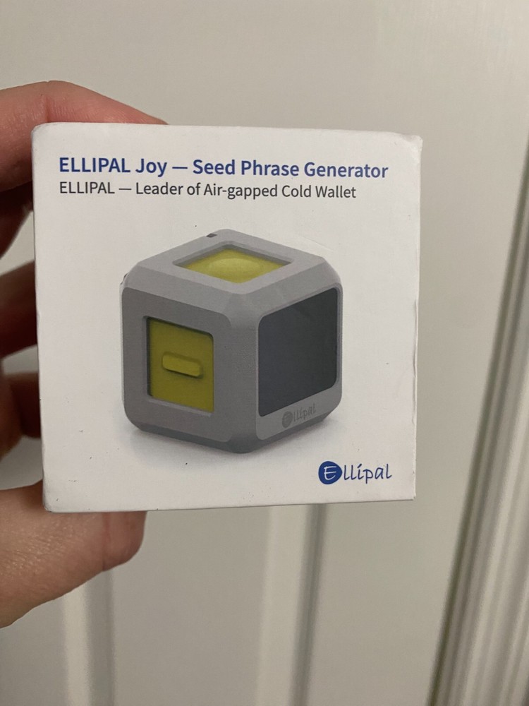 Joy Mnemonic Phrase Generator - Offline Hardware Random Generator for Cryptocurr