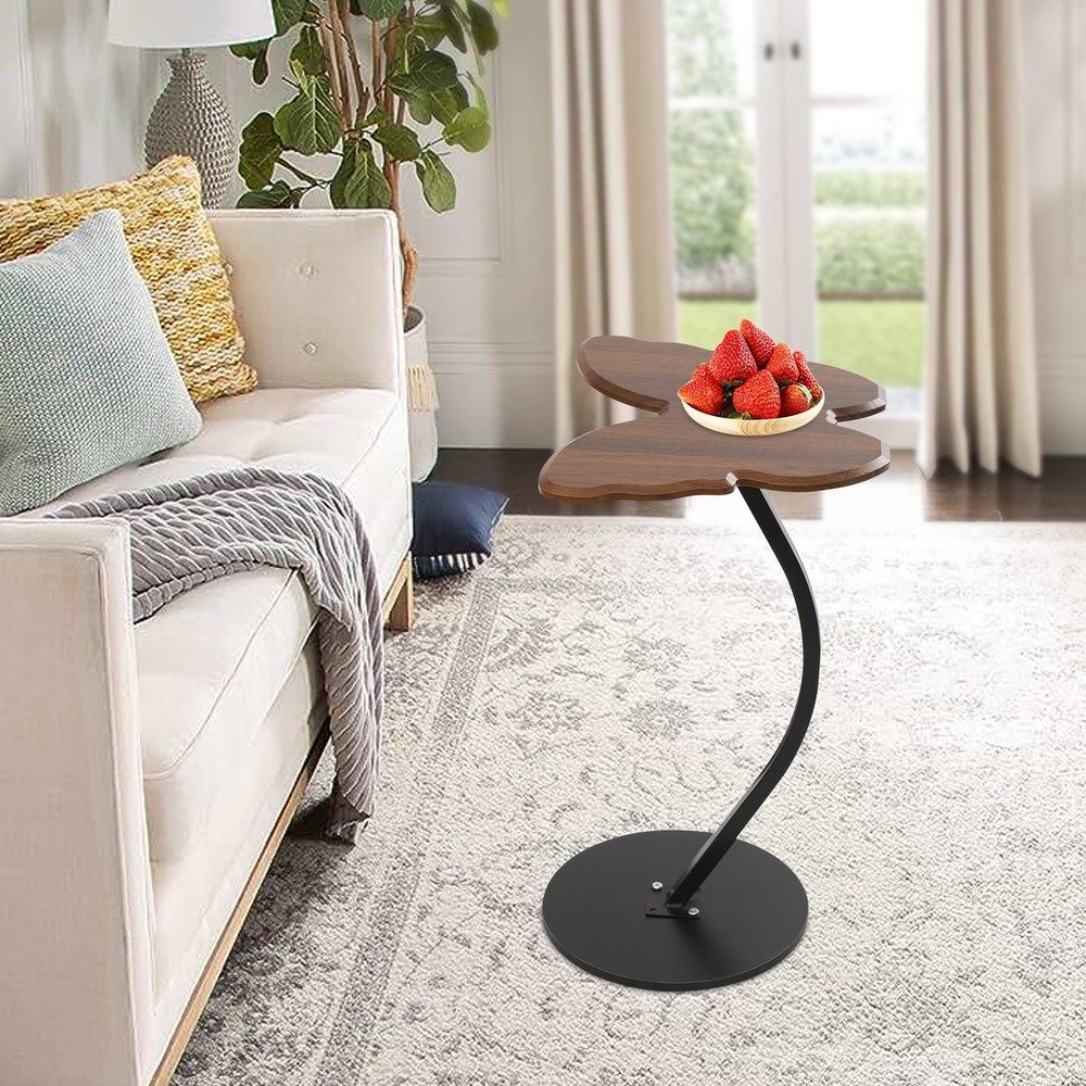 Butterfly-shapeSide Table, Butterfly-shaped Side Table, Small C-shaped End Table