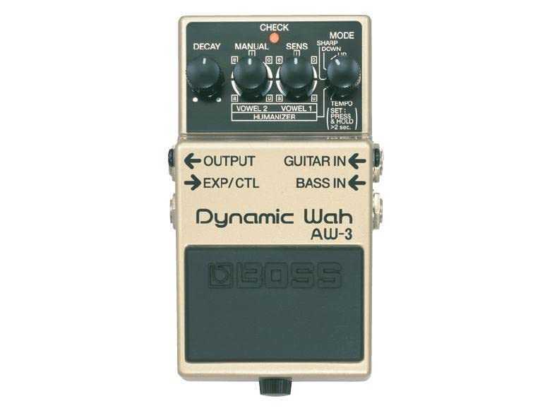 Boss AW-3 Dynamic Wah Guitar Effects Pedal
