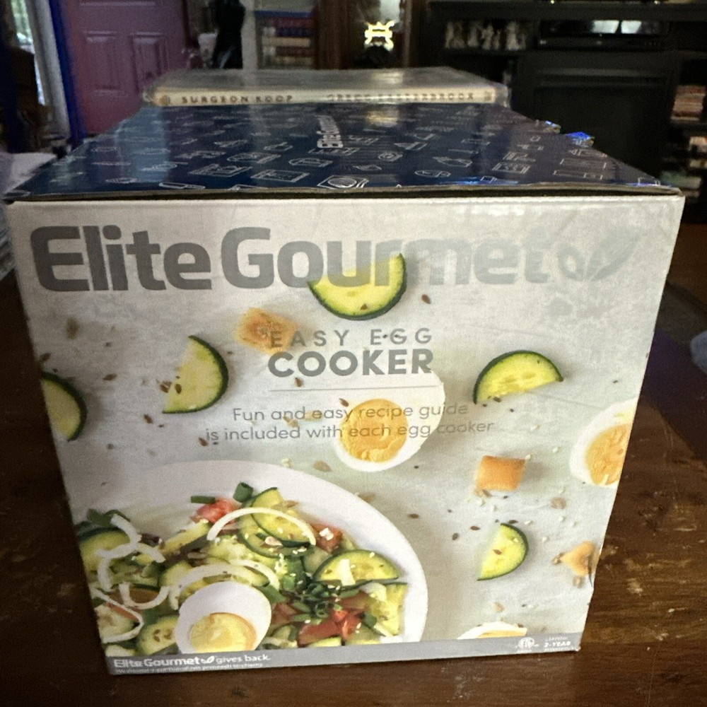 Easy Egg Cooker 7 Easy-To-Peel Hard Medium Soft Boiled Eggs Poach Omelette