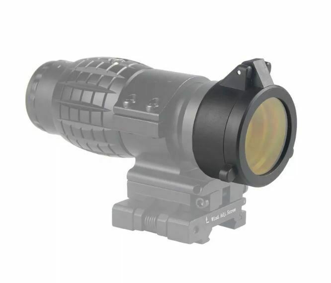 30-69MM Rifle Scope Lens Cover Flip Up Cap Quick Spring Protection Objective Len