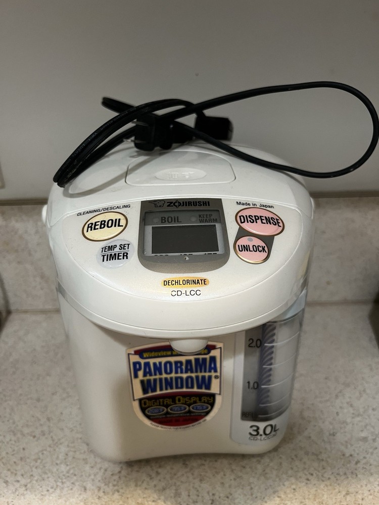 Zojirushi 3.0 L Electric Hot Water Dispensing Pot Boiler Warmer CD-LCC30 Japan