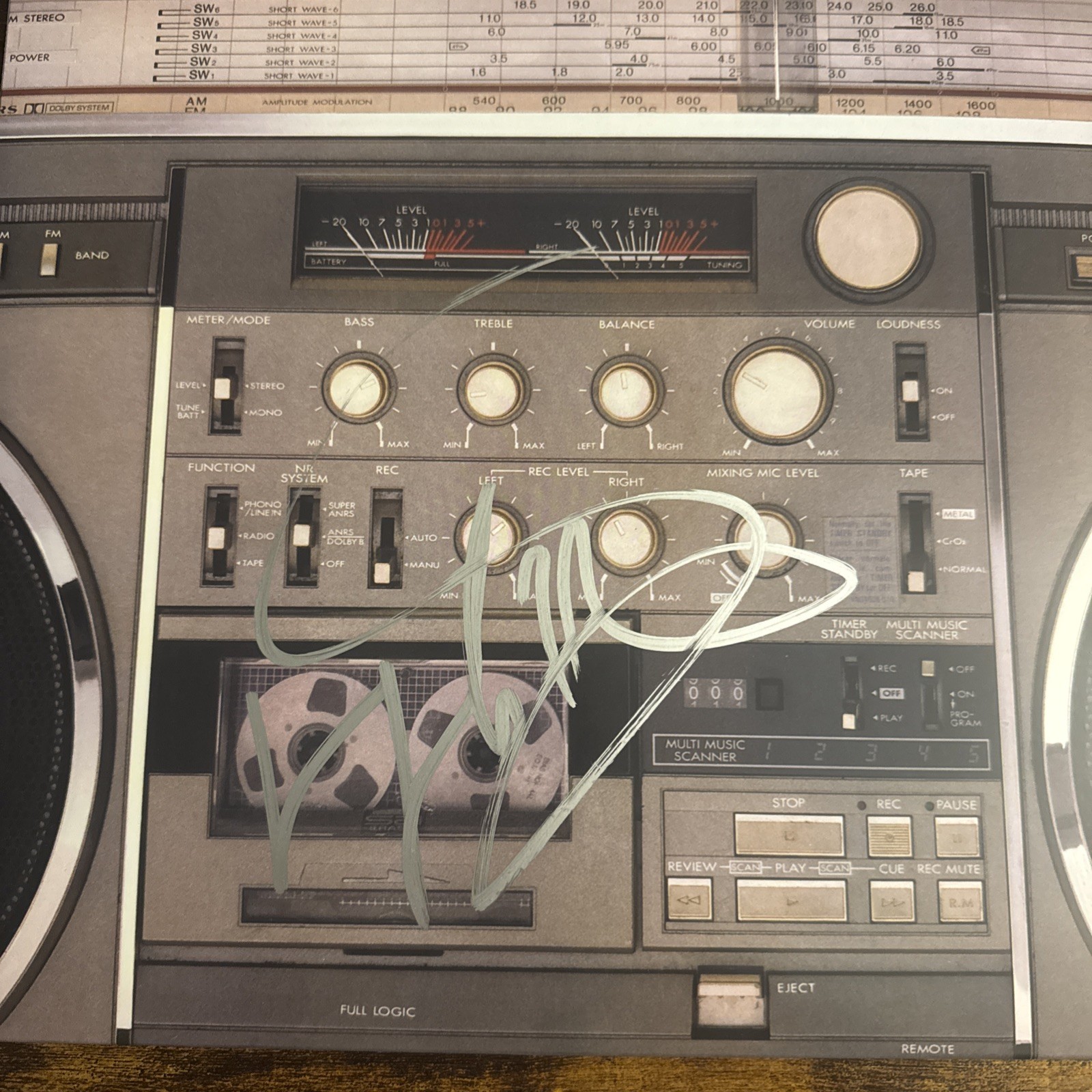 LL COOL J signed autographed Radio Album Vinyl LP Beckett Coa