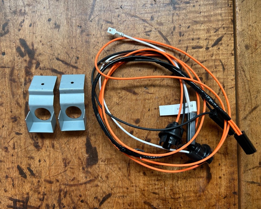 1957 Chevy Under Dash Courtesy Light Harness with Brackets NEW