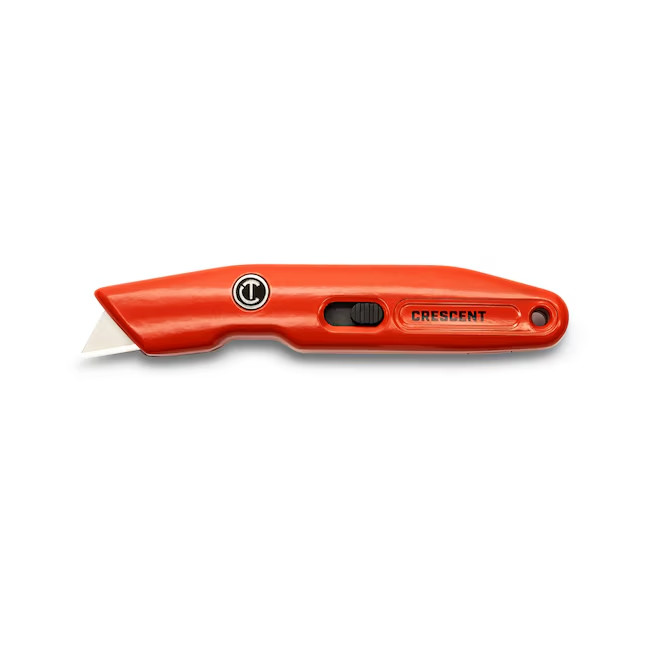 Crescent Fixed Blade 3/4-in 3 -Blade Utility Knife with On Tool Blade Storage