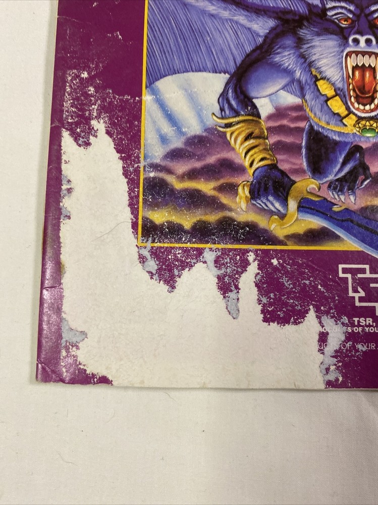 AD&D Module UK7 - DARK CLOUDS GATHER - COMPLETE - D&D TSR 9151