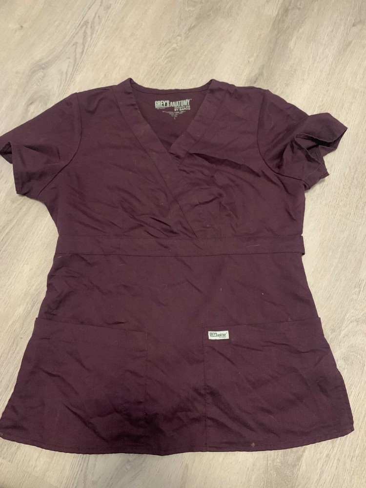 Greys Anatomy Womens Scrub Top