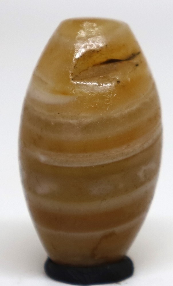 Genuine Ancient Large Agate Dzi Bead in Perfect Condition over 2000 Years Old