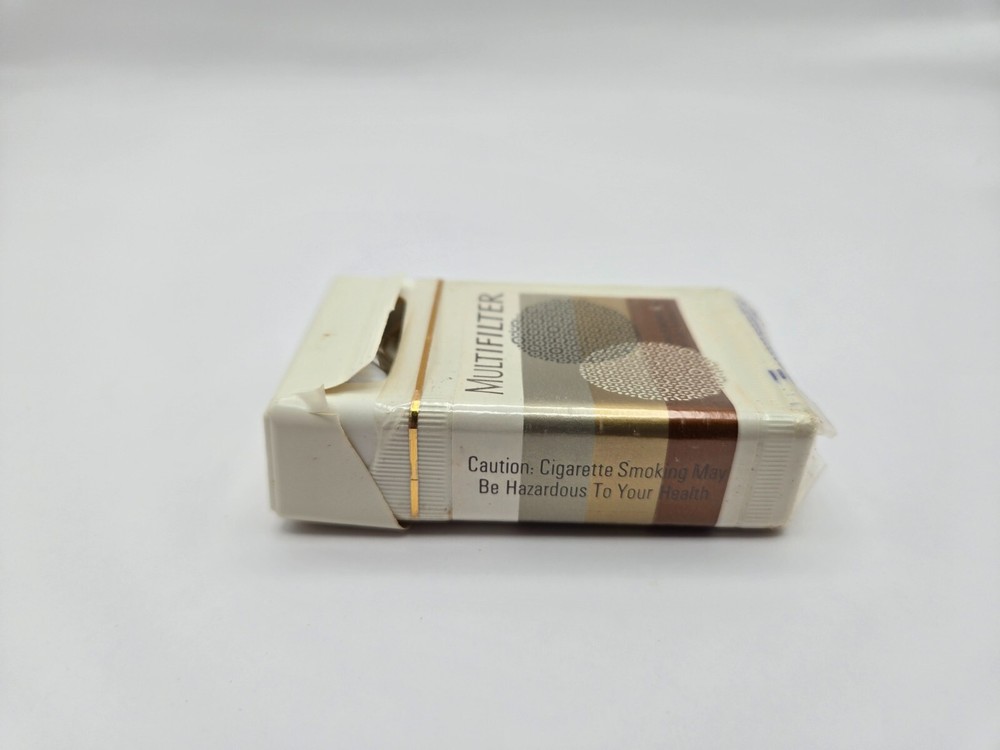 Multifilter Empty Plastic Tobacco Cigarette Pack