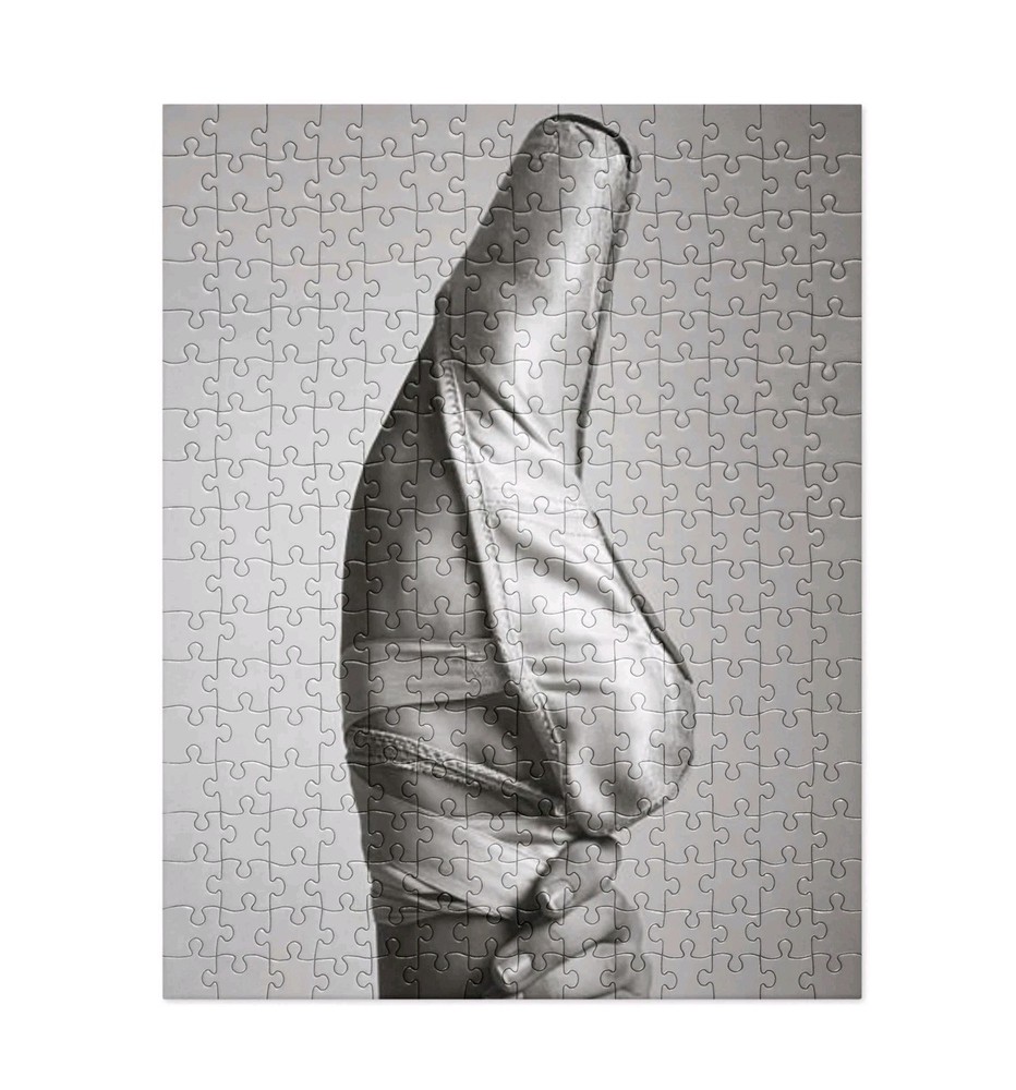 Ballet Slipper Point, Black and White Jigsaw puzzle 252 pc