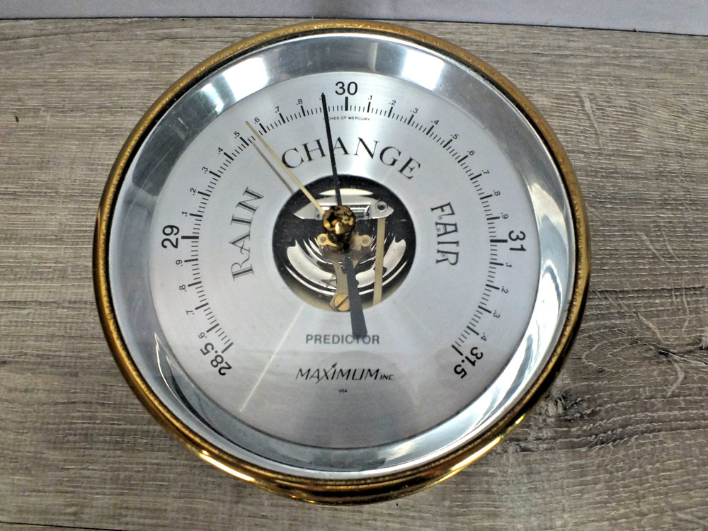 Maximum Weather Instruments Predictor Barometer in Good Used Condition