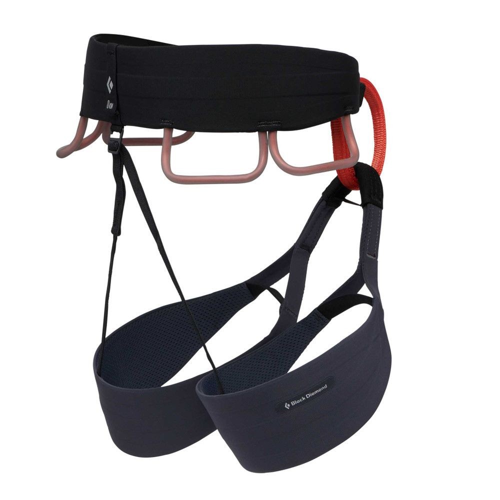 Black Diamond Solution Men's Climbing Harness, Carbon, Large