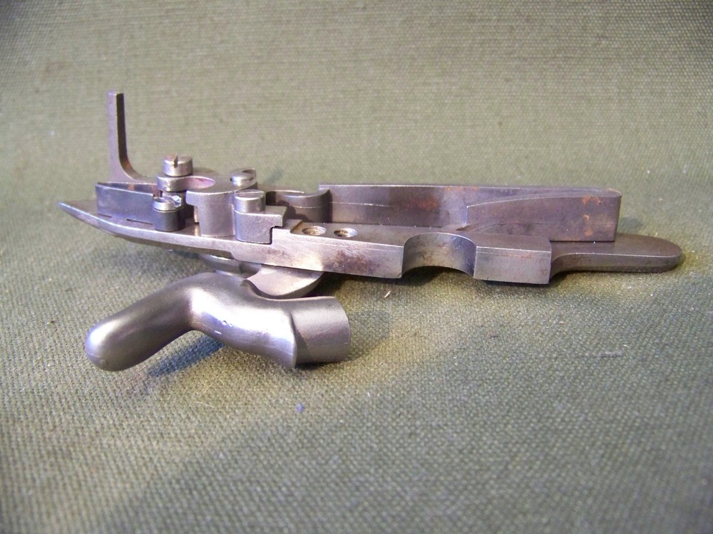 VERY GOOD-NOS Large Size Muzzle Loading Percussion Lock W/extra parts By Silers