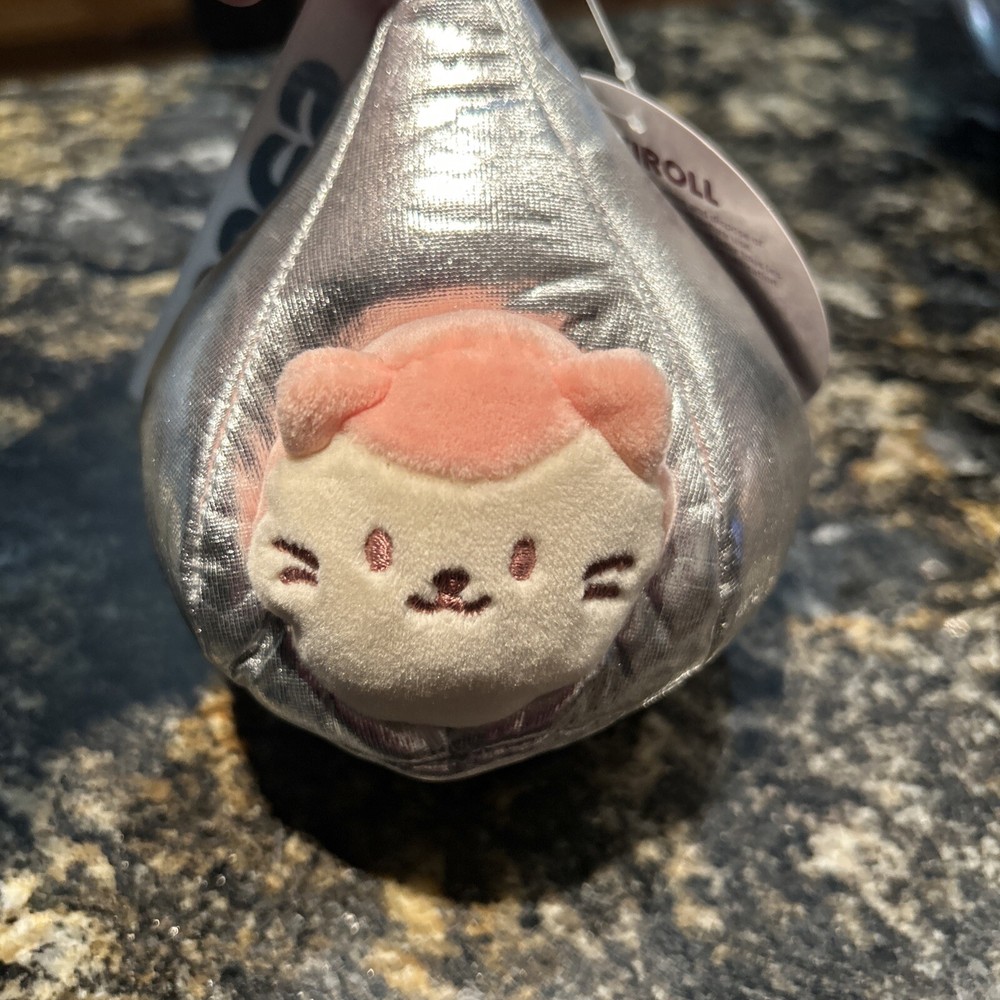 Anirollz Hershey's Kiss 5" Silver Metallic Plush