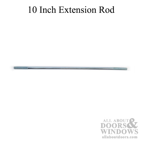 10" Extension Rod for Flush Bolt