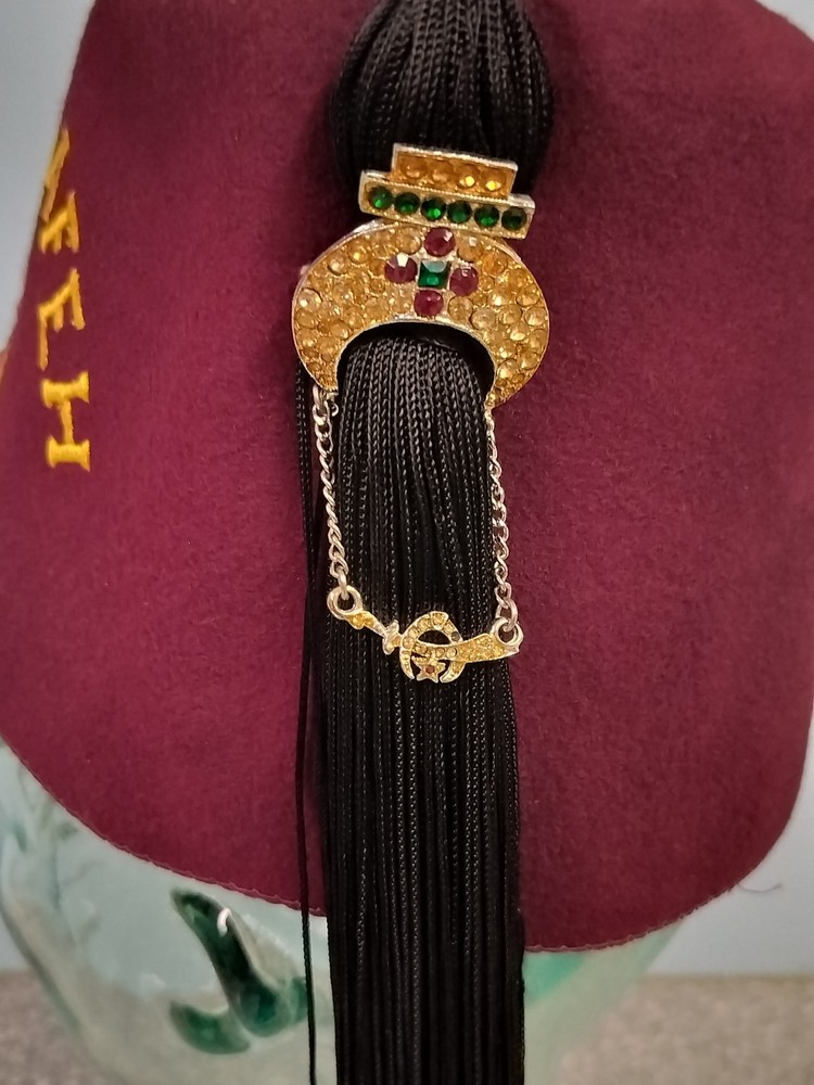 Elf Khurafeh Shriner's Masonic Fez Hat