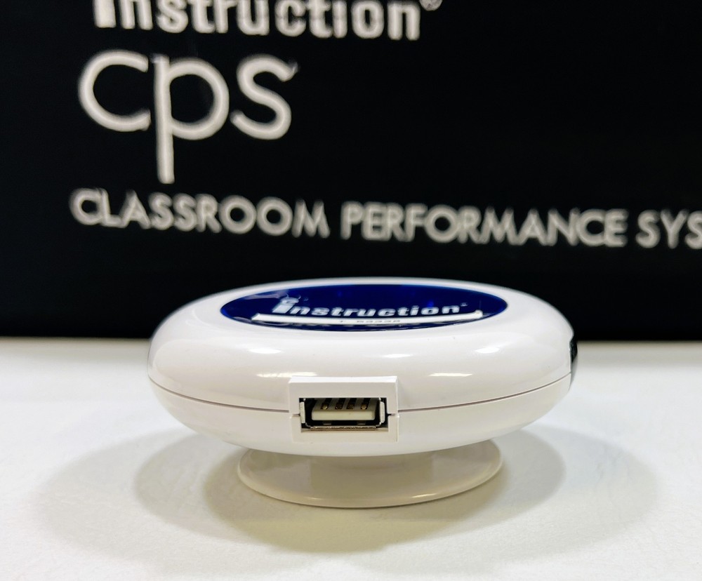 eInstruction Classroom Performance System (CPS) w/ USB Base, CD, 32 Remotes