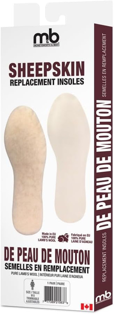Men'S Sheepskin Insole