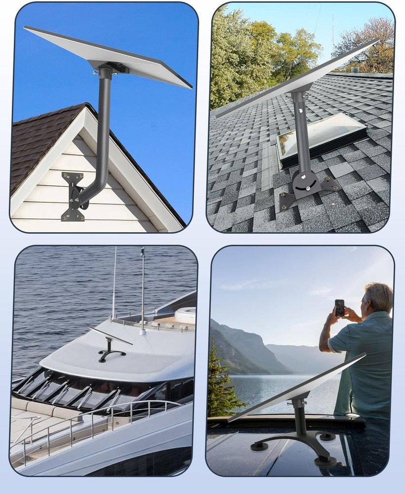 Starlink Gen3 Pole Mount Kit Adapter - Easy to Install & Durable Design