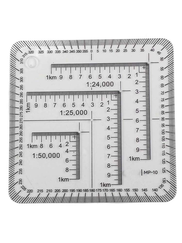 Easily Operable Geographic Coordinate Ruler for Engineers and Students