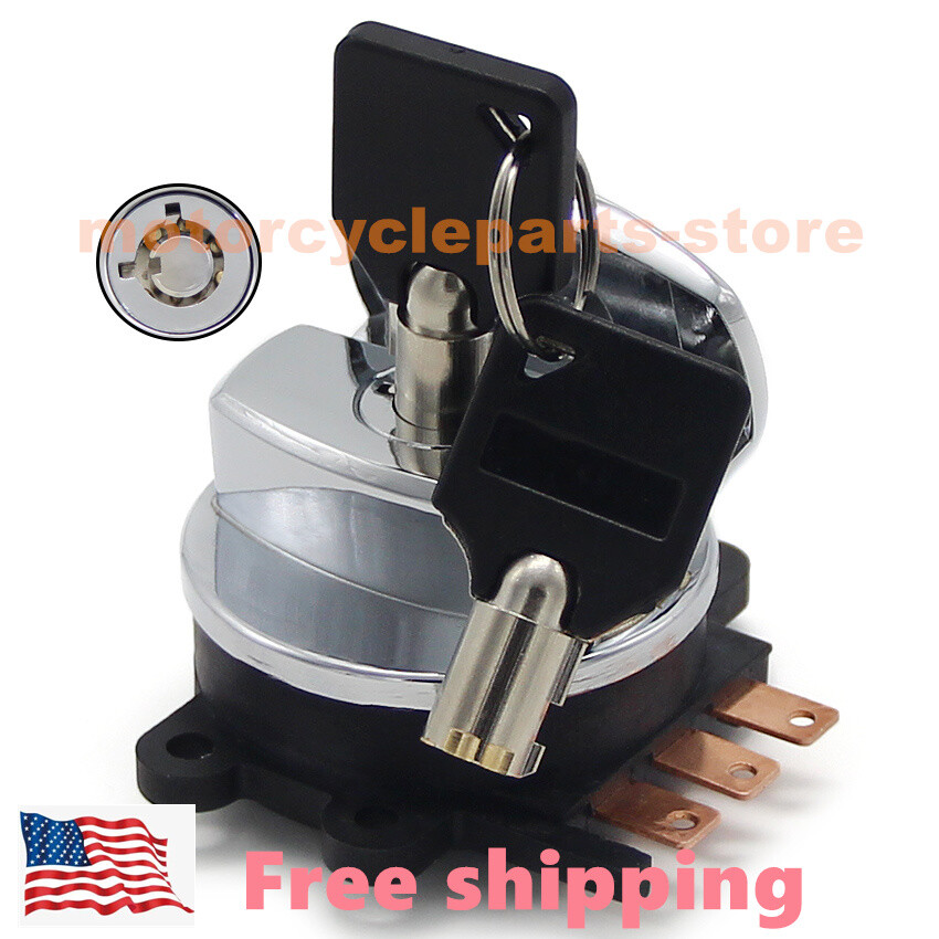For Harley Davidson Ignition Switch Keys FXDWG DYNA WIDE GLIDE 1993-2000/2003-05